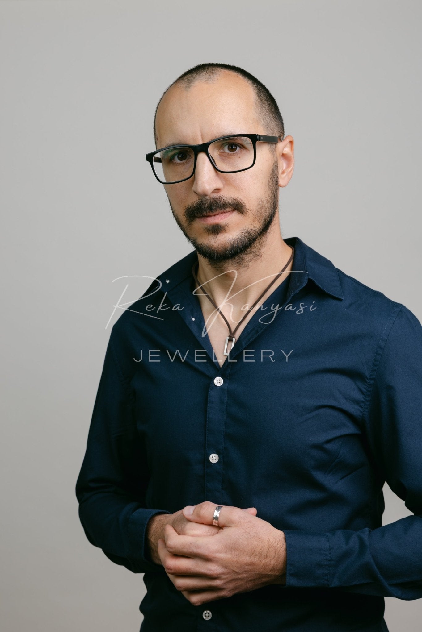 Ezüst gyűrű férfiaknak - Reka Kanyasi Jewellery