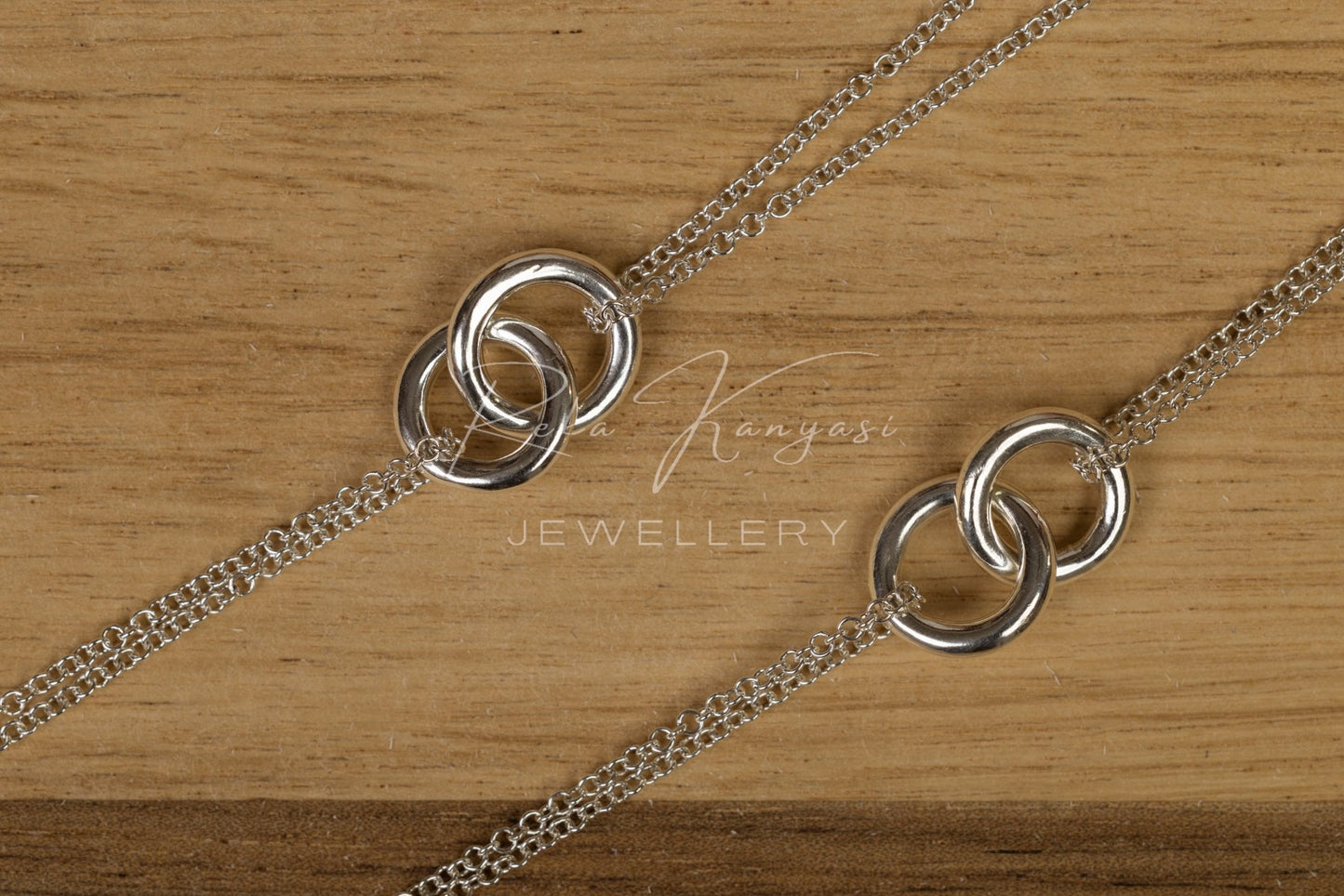 Kyoto ezüst karkötő - Reka Kanyasi Jewellery