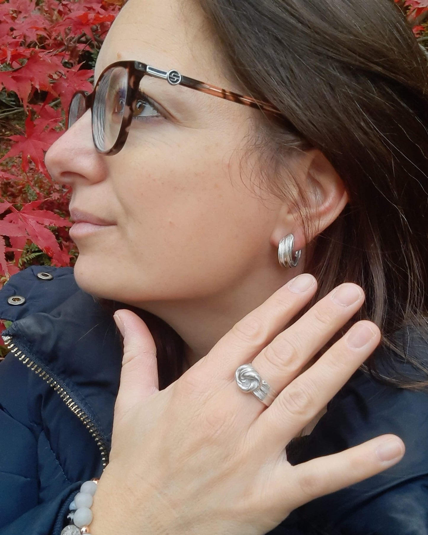 Mitsuro hikime fülbevaló - Reka Kanyasi Jewellery