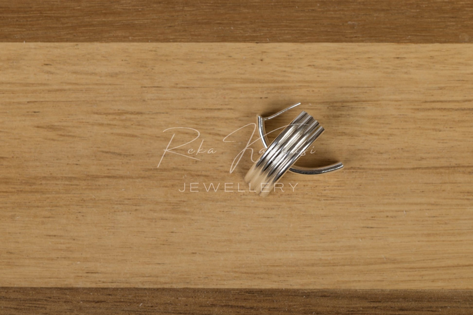 Ezüst Bogota fülbevaló - Reka Kanyasi Jewellery