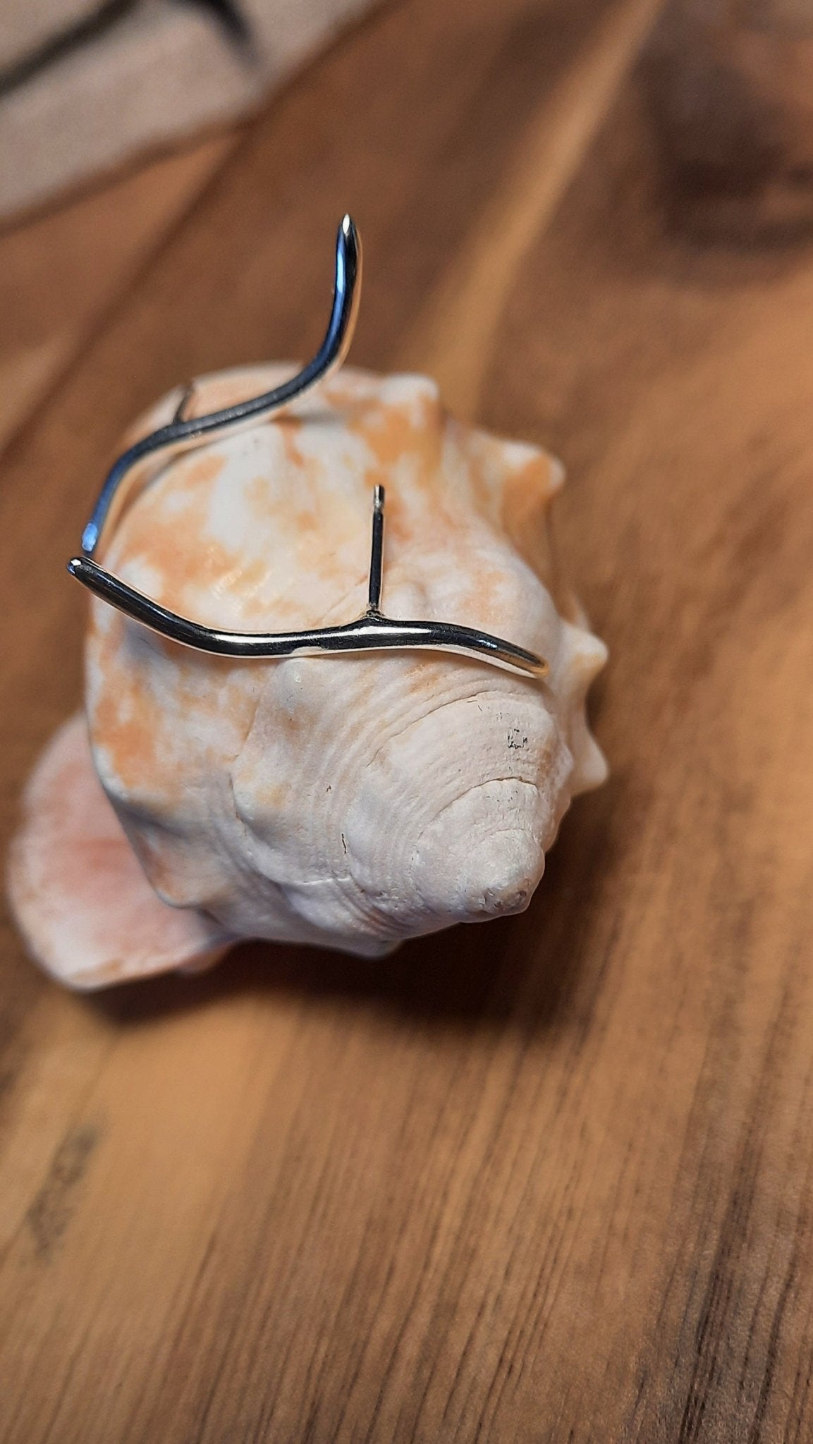Hullám ezüst fülbevaló - Reka Kanyasi Jewellery
