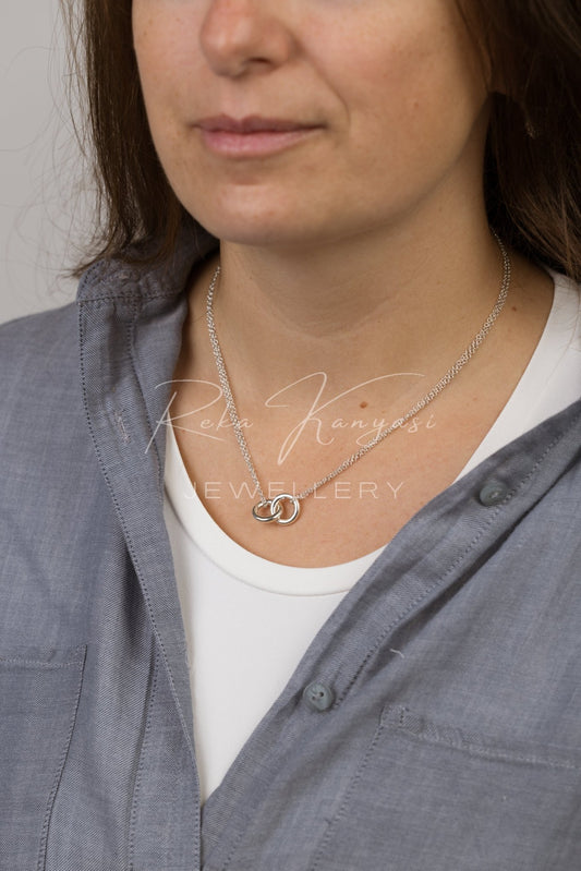 Kyoto ezüst nyaklánc - Reka Kanyasi Jewellery