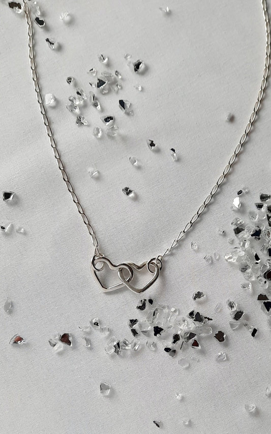 LOVE my Mom Mothers day necklace - Szeretem az Anyukámat anyák napi nyaklánc - Reka Kanyasi Jewellery