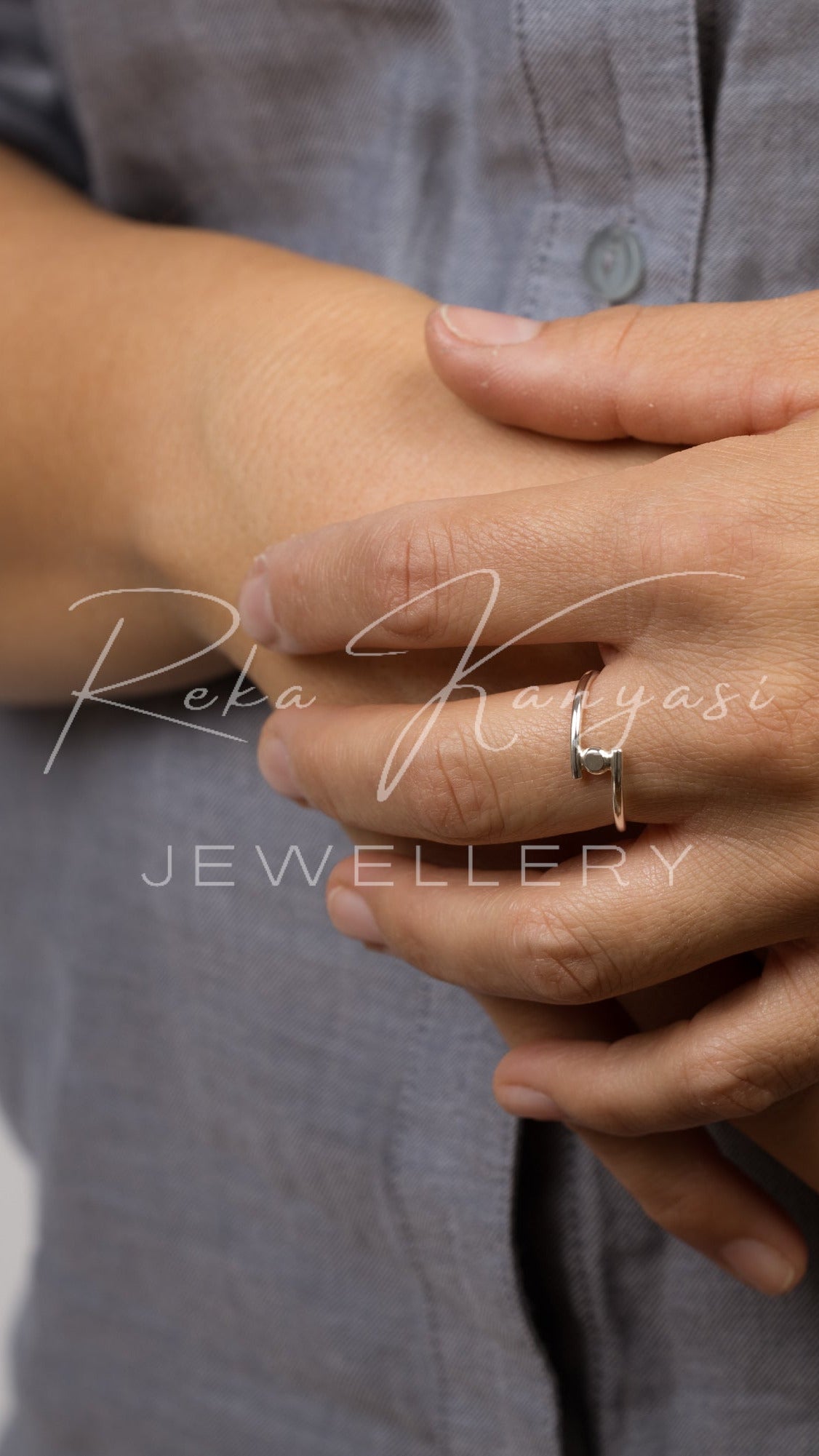 Sora ezüst gyűrű - Reka Kanyasi Jewellery